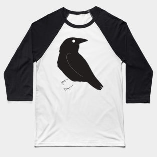 crow drawing Baseball T-Shirt